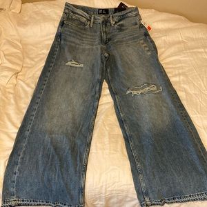 High Rise Wide Leg Jeans